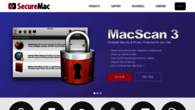 What Securemac.com website looked like in 2021 (2 years ago)