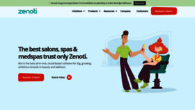 What Salongenius.com website looked like in 2021 (2 years ago)