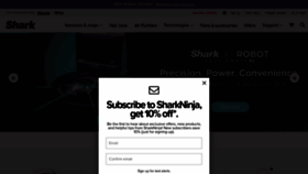 What Sharkclean.com website looked like in 2021 (2 years ago)