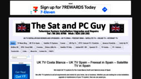 What Satandpcguy.com website looked like in 2021 (2 years ago)