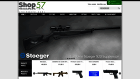 What Shop57.org website looked like in 2021 (2 years ago)