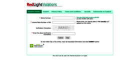 What Secure.redlightviolations.com website looked like in 2021 (2 years ago)
