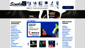 What Scuolasi.it website looked like in 2021 (2 years ago)