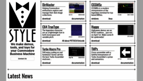 What Style64.org website looked like in 2021 (2 years ago)