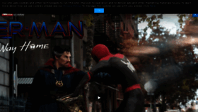 What Spidermannowayhome.movie website looked like in 2021 (2 years ago)