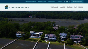 What Seabrookisland.com website looked like in 2021 (2 years ago)