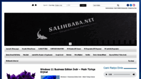 What Salihbaba.net website looked like in 2021 (2 years ago)