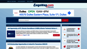 What Sagewap.com website looked like in 2021 (2 years ago)