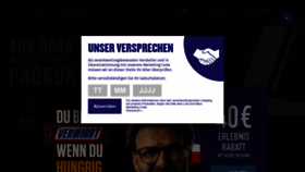 What Snickers.de website looked like in 2021 (2 years ago)