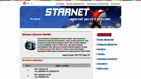 What Starnet.dp.ua website looked like in 2021 (2 years ago)