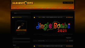 What Serioussite.ru website looked like in 2021 (2 years ago)