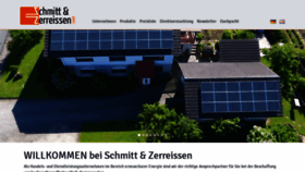 What Schmitt-solar.de website looked like in 2021 (2 years ago)