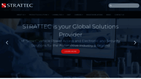 What Strattec.com website looked like in 2021 (2 years ago)