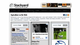 What Stackyard.com website looked like in 2021 (2 years ago)