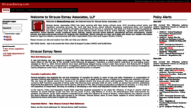 What Straussesmay.com website looked like in 2021 (2 years ago)