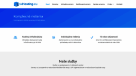 What Skhosting.eu website looked like in 2021 (2 years ago)