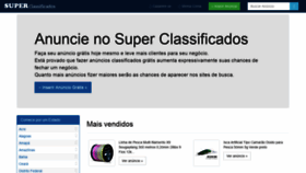What Superclassificados.com website looked like in 2021 (2 years ago)