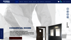 What Securalldoors.com website looked like in 2021 (2 years ago)