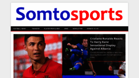 What Somtosport.com website looked like in 2021 (2 years ago)
