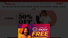 What Sunwayemall.com website looked like in 2021 (2 years ago)