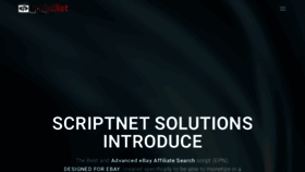 What Scriptnet.net website looked like in 2021 (2 years ago)