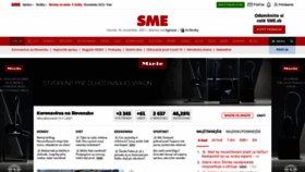 What Smedata.sk website looked like in 2021 (2 years ago)