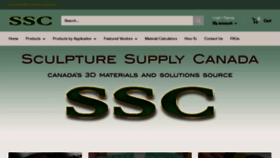 What Sculpturesupply.com website looked like in 2021 (2 years ago)