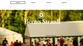 What Strazdi.co.uk website looked like in 2021 (3 years ago)