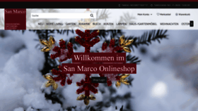 What Sanmarco-shop.de website looked like in 2021 (2 years ago)