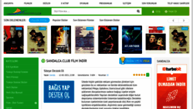What Sandalca.club website looked like in 2021 (2 years ago)