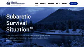 What Subarcticsurvival.com website looked like in 2021 (2 years ago)