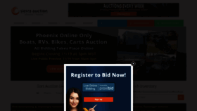What Sierraauction.com website looked like in 2021 (2 years ago)