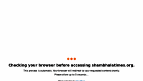 What Shambhalatimes.org website looked like in 2021 (2 years ago)