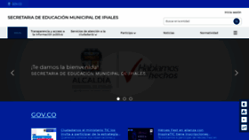 What Semipiales.gov.co website looked like in 2021 (2 years ago)