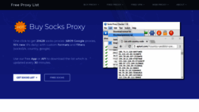 What Socks-proxy.net website looked like in 2021 (2 years ago)
