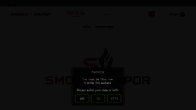 What Smokeandvapor.com website looked like in 2021 (2 years ago)