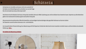 What Schaetze24.de website looked like in 2021 (2 years ago)