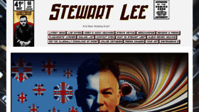 What Stewartlee.co.uk website looked like in 2021 (4 years ago)
