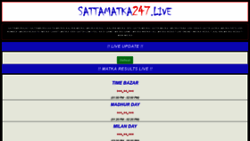 What Sattamatka247.live website looked like in 2021 (2 years ago)
