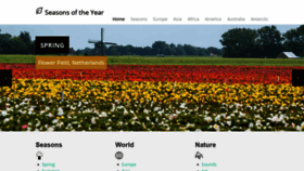 What Seasonsyear.com website looked like in 2021 (2 years ago)