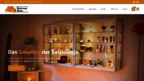 What Salzlounge.de website looked like in 2021 (2 years ago)