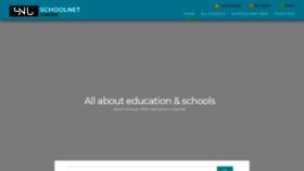 What Schoolnetuganda.com website looked like in 2021 (2 years ago)