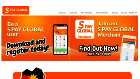 What Spayglobal.my website looked like in 2021 (3 years ago)
