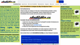 What Schreibfehler.eu website looked like in 2021 (2 years ago)