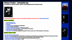 What Somaweb.org website looked like in 2021 (3 years ago)