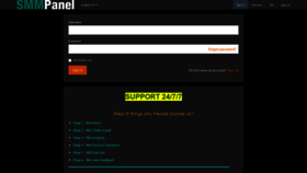 What Smmpanel.net website looked like in 2021 (2 years ago)