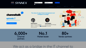 What Synnex.com.au website looked like in 2021 (2 years ago)
