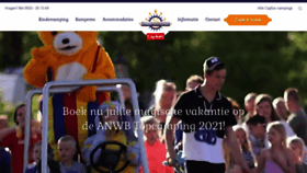 What Sprookjescamping.nl website looked like in 2021 (2 years ago)
