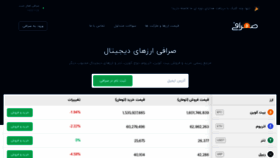 What Sarafi.io website looked like in 2021 (2 years ago)