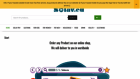 What Solav.eu website looked like in 2021 (2 years ago)